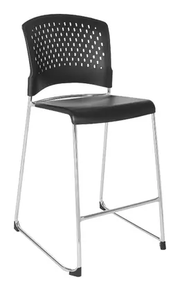 Tall Stacking Chair - Set of 2 - Work Smart