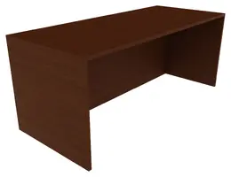 Rectangular Desk Shell - Amber