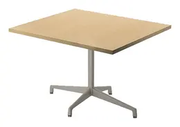 Square Table with Metal Base - Seville