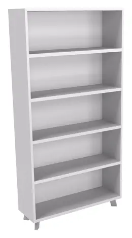 5 shelf bookcase - 72" Tall - Gravity