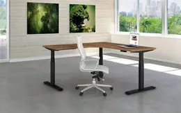 Height Adjustable L Shaped Desk - Arroyo