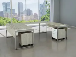 U Shaped Office Desk - Summit