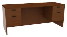 Credenza with Drawers - Amber