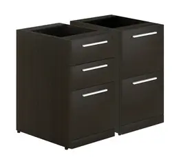 Pair of 2 & 3 Pedestal Drawers for Corp Design Desks - Potenza