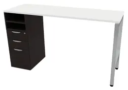 Standing Height Desk with Drawers - Elements