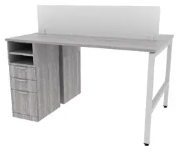 2 Person Standing Height Workstation - Elements