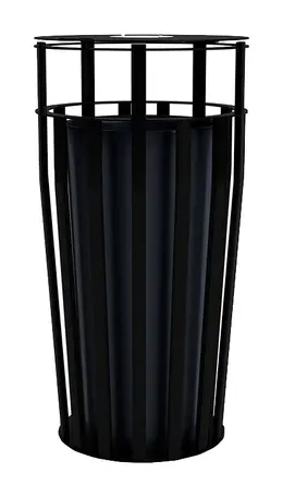 Outdoor Garbage Can with Lid - Cortina