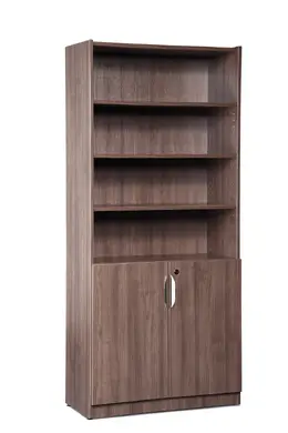 Bookcase with Locking Doors - PL Laminate