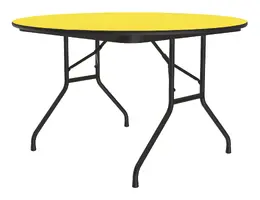 Round Folding Table - Deluxe High-Pressure