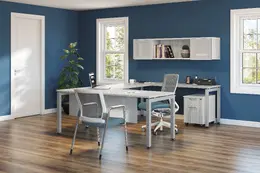 Modern U Shaped Desk - Elements