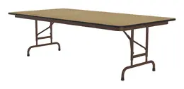 Large Adjustable Folding Table - Deluxe High-Pressure