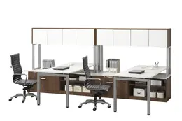 2 Person L Shaped Desk - Elements