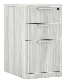 3 Drawer Mobile Pedestal - 26.5" Tall - PL Laminate
