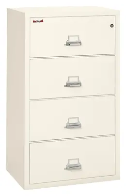 4 Drawer Lateral Fireproof File Cabinet - 32" Wide - Classic