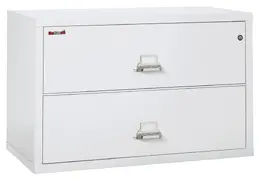 2 Drawer Lateral Fireproof File Cabinet - 45" Wide - Classic