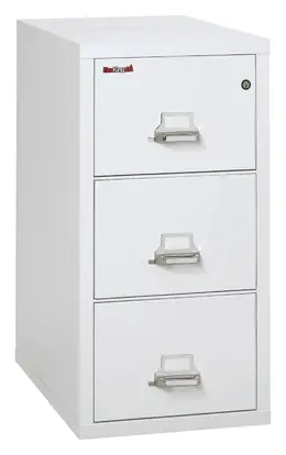 3 Drawer Vertical Fireproof File Cabinet - 18" Wide - Classic