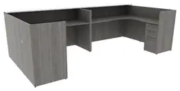 2 Person Reception Desk - Potenza