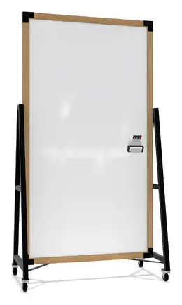 Mobile Glass Dry Erase Board - Prest