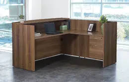 L Shaped Reception Desk - Napa