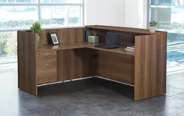 L Shaped Reception Desk - Napa