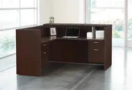 L Shaped Reception Desk - Napa