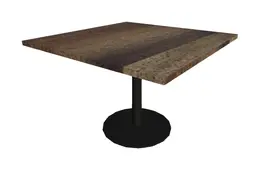 Square Cafe Table - 30" Tall - Proof