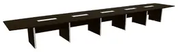 Large Boat Shaped Conference Table - Potenza