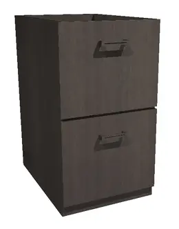 Cherryman 2 Drawer Pedestal - Amber