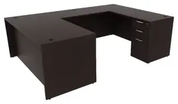 U Shaped Office Desk - PL Laminate