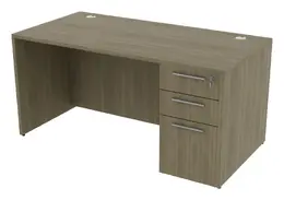 Rectangular Desk with Drawers - Potenza