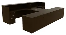 2 Person Reception Desk - Potenza