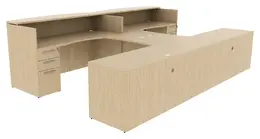 2 Person Reception Desk - Potenza