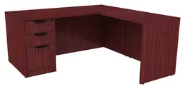 L Shaped Office Desk - PL Laminate