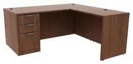 L Shaped Office Desk - PL Laminate