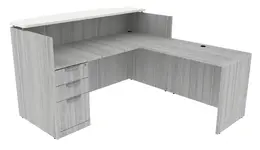 Modern Reception Desk - PL Laminate