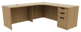 L Shaped Office Desk - PL Laminate