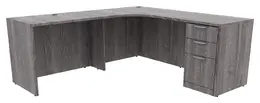 L Shaped Office Desk - PL Laminate