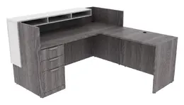 L-Shaped Desk - PL Laminate