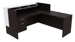 Modern Reception Desk - PL Laminate