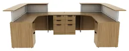 Modern Reception Desk - PL Laminate