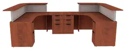 Modern Reception Desk - PL Laminate