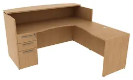 L Shaped Reception Desk - Potenza