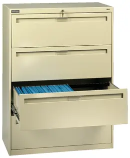 4 Drawer Lateral File Cabinet - 42" Wide - Standard