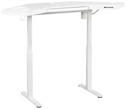 Sit Stand Home Office Corner Desk - Stealth