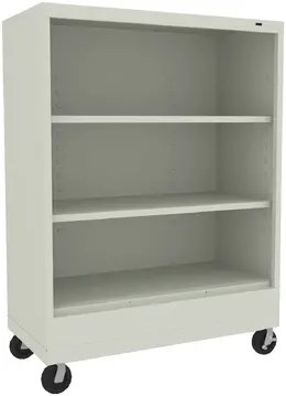 3 Shelf Bookcase on Wheels - Standard