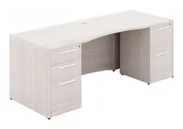 Pedestal Desk with Drawers - Potenza