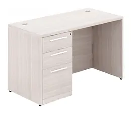 Small Pedestal Desk with Drawers - Potenza