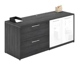 Combo Lateral File Storage Cabinet Credenza - Potenza