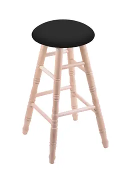 Wood Bar Stool - Round Cushion