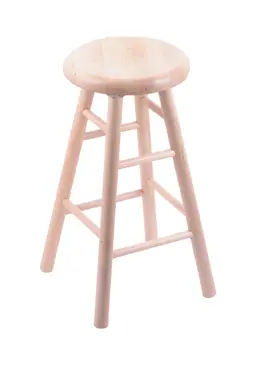 Wood Bar Stool - Saddle Dish